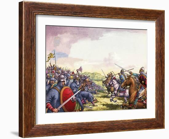 The Battle of Hastings-Pat Nicolle-Framed Giclee Print