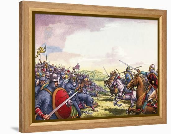 The Battle of Hastings-Pat Nicolle-Framed Premier Image Canvas