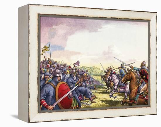 The Battle of Hastings-Pat Nicolle-Framed Premier Image Canvas