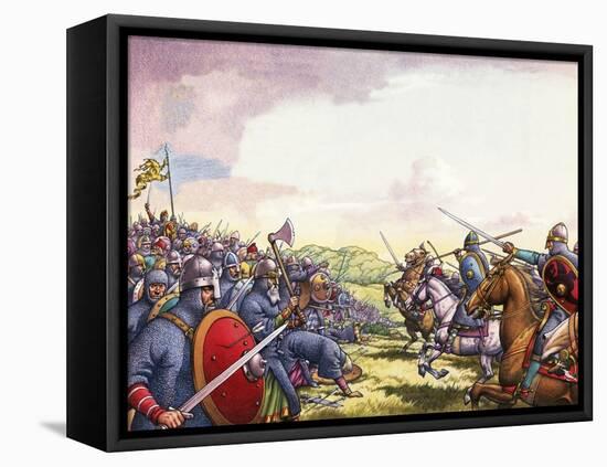 The Battle of Hastings-Pat Nicolle-Framed Premier Image Canvas