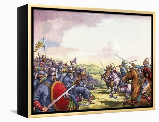 The Battle of Hastings-Pat Nicolle-Framed Premier Image Canvas