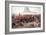 The Battle of Isandlwana: the Last Stand of the 24th Regiment of Foot (South Welsh Borderers)…-Charles Edwin Fripp-Framed Giclee Print