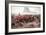 The Battle of Isandlwana: the Last Stand of the 24th Regiment of Foot (South Welsh Borderers)…-Charles Edwin Fripp-Framed Premium Giclee Print