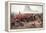 The Battle of Isandlwana: the Last Stand of the 24th Regiment of Foot (South Welsh Borderers)…-Charles Edwin Fripp-Framed Premier Image Canvas