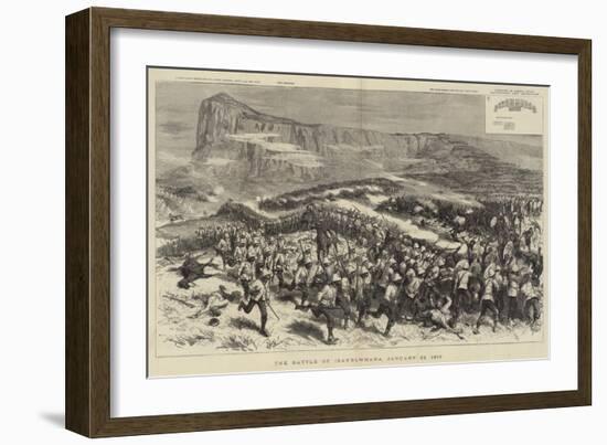 The Battle of Isandlwhana, 22 January 1879-Godefroy Durand-Framed Giclee Print