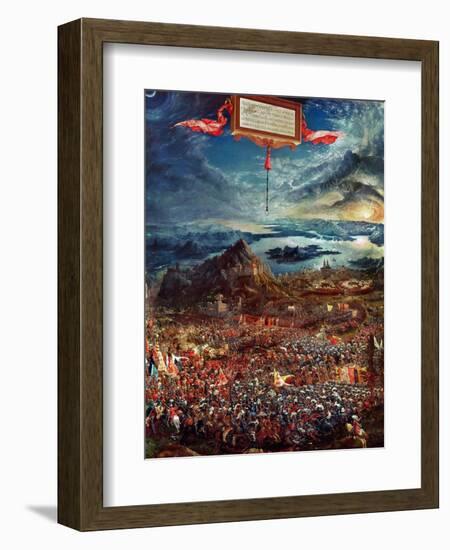 The Battle of Issos, November 333 BCE-Albrecht Altdorfer-Framed Giclee Print