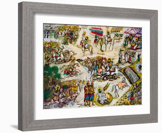 The Battle of Karbala-null-Framed Giclee Print