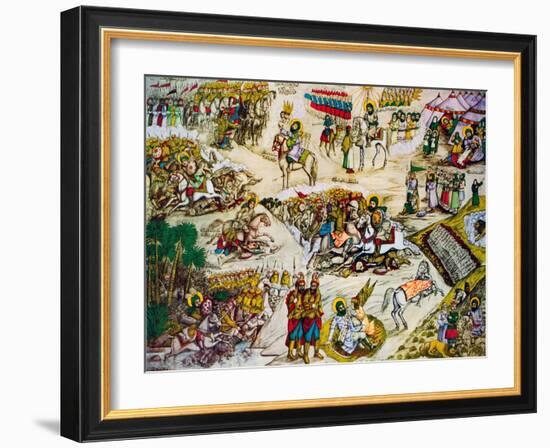 The Battle of Karbala-null-Framed Premium Giclee Print