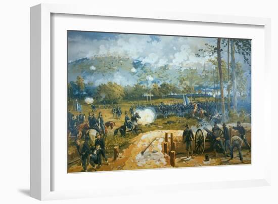 The Battle of Kenesaw Mountain, 27th June 1864-American School-Framed Giclee Print