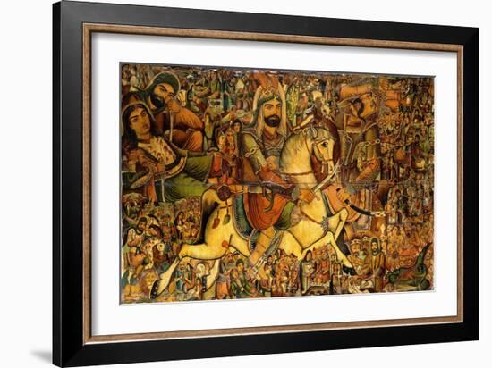 The Battle of Kerbala, 19th Century-null-Framed Giclee Print