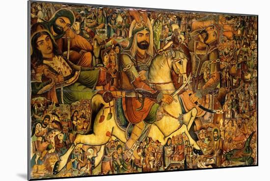 The Battle of Kerbala, 19th Century-null-Mounted Giclee Print
