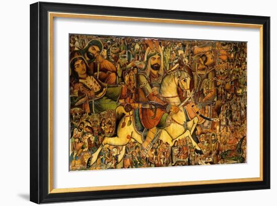 The Battle of Kerbala, 19th Century-null-Framed Giclee Print