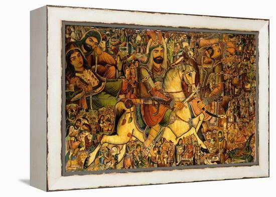 The Battle of Kerbala, 19th Century-null-Framed Premier Image Canvas