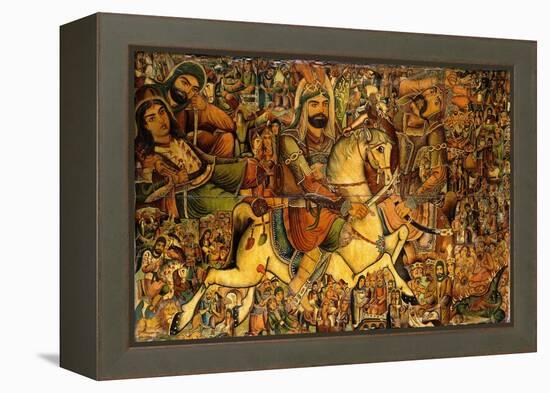 The Battle of Kerbala, 19th Century-null-Framed Premier Image Canvas