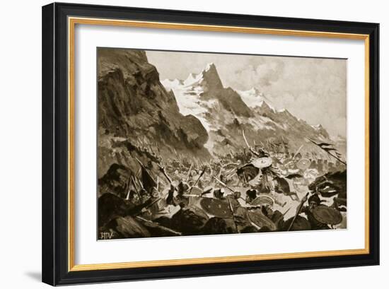The Battle of Kosovo-John Harris Valda-Framed Giclee Print
