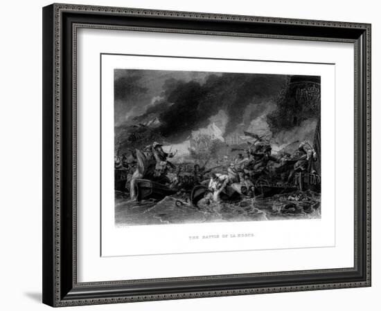 The Battle of La Hogue, 1692-JC Armytage-Framed Giclee Print