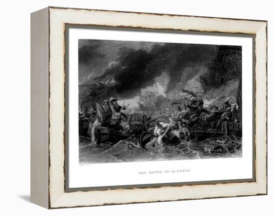 The Battle of La Hogue, 1692-JC Armytage-Framed Premier Image Canvas