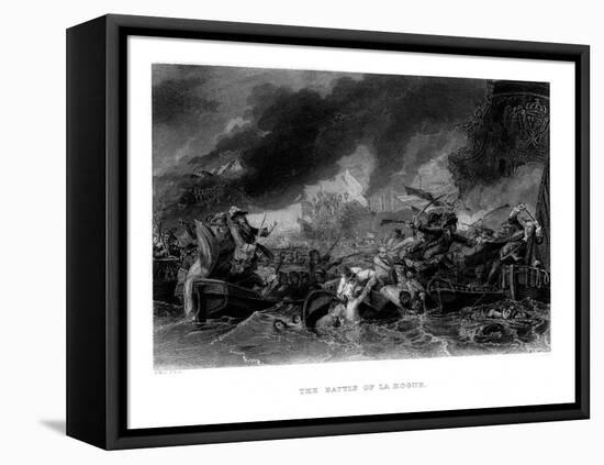 The Battle of La Hogue, 1692-JC Armytage-Framed Premier Image Canvas