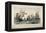 The Battle of Lake Erie, Commodore O.H. Perry's Victory, 1878-J. P. Newell-Framed Premier Image Canvas