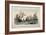 The Battle of Lake Erie, Commodore O.H. Perry's Victory, 1878-J. P. Newell-Framed Giclee Print