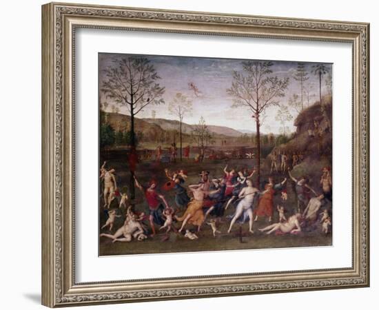 The Battle of Love and Chastity, 1504-1523-Perugino-Framed Giclee Print