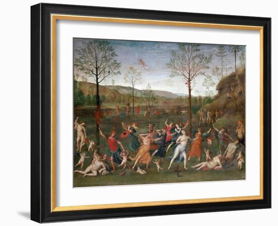 The Battle of Love and Chastity, C1503-1523-Perugino-Framed Giclee Print