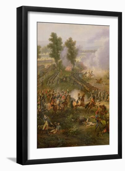 The Battle of Marengo, Detail of Napoleon Bonaparte (1769-1821) and His Major, 1801-Louis Lejeune-Framed Giclee Print
