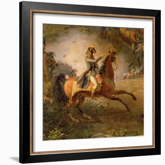 The Battle of Marengo, Detail of Napoleon Bonaparte-Louis Lejeune-Framed Giclee Print