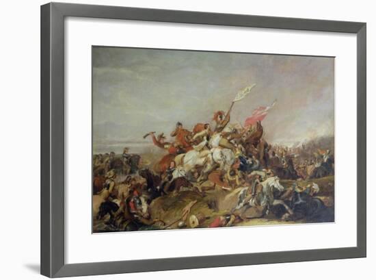 The Battle of Marston Moor in 1644, 1819-Abraham Cooper-Framed Giclee Print