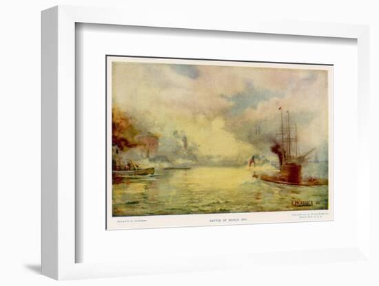 The Battle of Mobile Bay-E. Packbauer-Framed Photographic Print