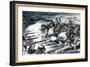 The Battle of Nagashino in 1575-Dan Escott-Framed Giclee Print