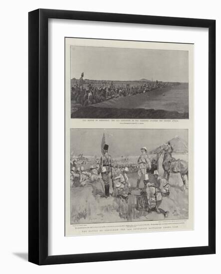 The Battle of Omdurman-Frank Craig-Framed Giclee Print