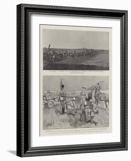 The Battle of Omdurman-Frank Craig-Framed Giclee Print