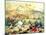 The Battle of Puebla, 5 May 1862-null-Mounted Giclee Print