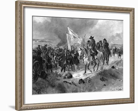 The Battle of Ramillies, 1706-Henri-Louis Dupray-Framed Giclee Print