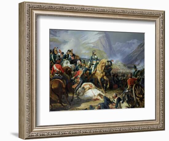 The Battle of Rivoli, 1844-Felix Philippoteaux-Framed Giclee Print