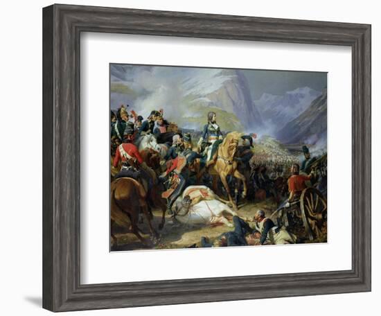 The Battle of Rivoli, 1844-Felix Philippoteaux-Framed Giclee Print