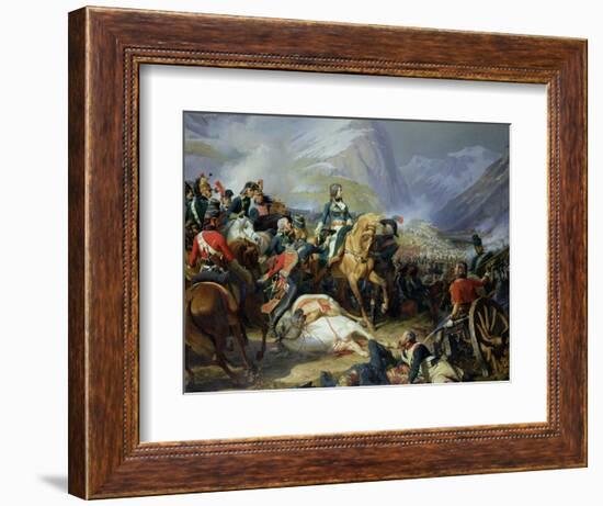 The Battle of Rivoli, 1844-Felix Philippoteaux-Framed Giclee Print