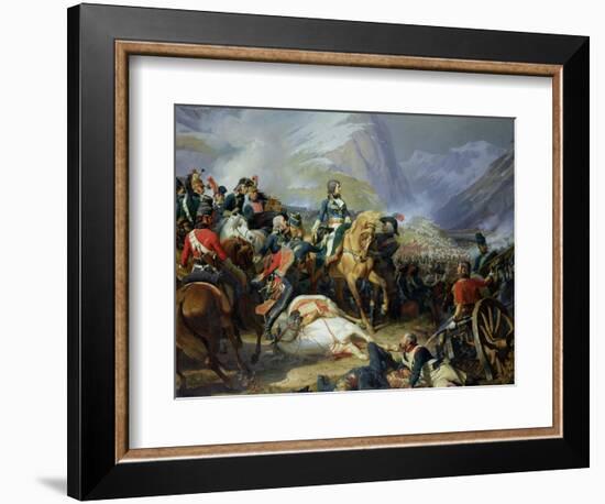 The Battle of Rivoli, 1844-Felix Philippoteaux-Framed Giclee Print