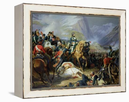 The Battle of Rivoli, 1844-Felix Philippoteaux-Framed Premier Image Canvas