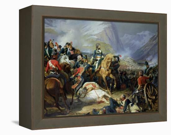 The Battle of Rivoli, 1844-Felix Philippoteaux-Framed Premier Image Canvas