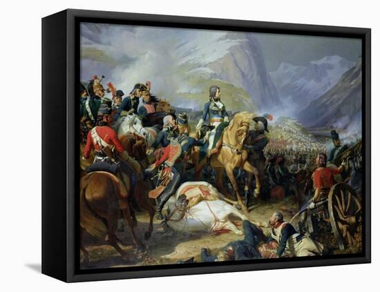 The Battle of Rivoli, 1844-Felix Philippoteaux-Framed Premier Image Canvas