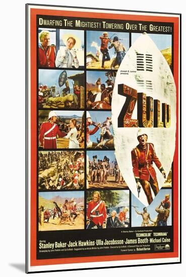 The Battle of Rorke's Drift, 1964, "Zulu" Directed by Cy Endfield-null-Mounted Giclee Print