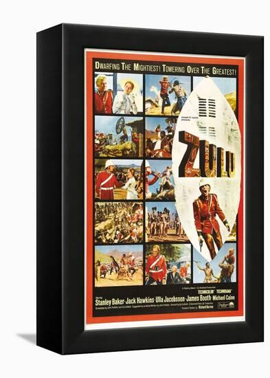 The Battle of Rorke's Drift, 1964, "Zulu" Directed by Cy Endfield-null-Framed Premier Image Canvas