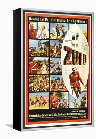 The Battle of Rorke's Drift, 1964, "Zulu" Directed by Cy Endfield-null-Framed Premier Image Canvas