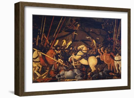 The Battle of San Romano, C. 1440-Paolo Uccello-Framed Giclee Print