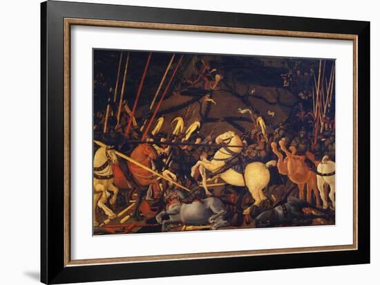 The Battle of San Romano, C. 1440-Paolo Uccello-Framed Giclee Print