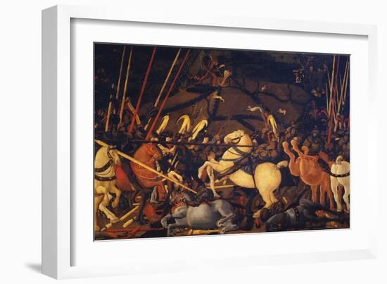 The Battle of San Romano, C. 1440-Paolo Uccello-Framed Giclee Print