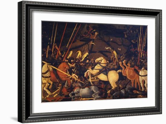 The Battle of San Romano, C. 1440-Paolo Uccello-Framed Giclee Print