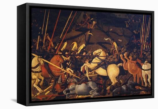 The Battle of San Romano, C. 1440-Paolo Uccello-Framed Premier Image Canvas